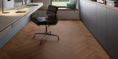 Maximus Bella Noce Parkiet — Walnut (aranżacja)
