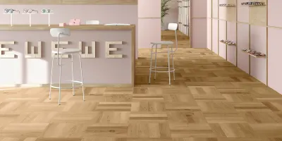 Maximus Highland Oak Parquet — Classic (aranżacja)