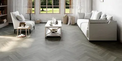 Maximus New England Oak Parquet — Misty (aranżacja)