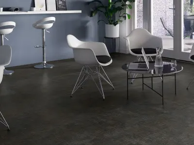 Abstract Loose Lay — dekor Chocolate Black